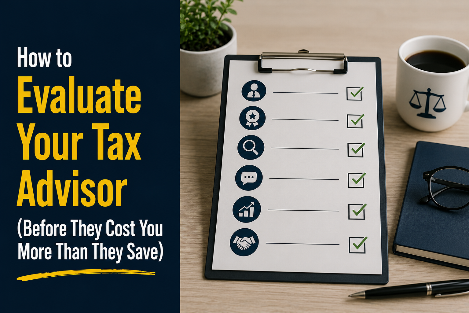 How to Evaluate Your Tax Advisor (Before They Cost You More Than They Save)