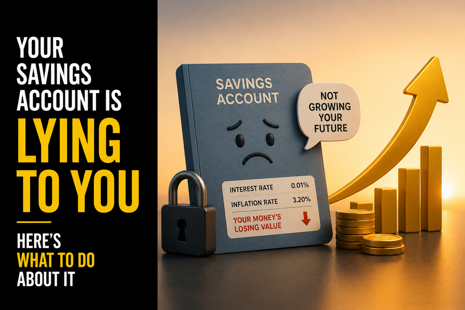Your Savings Account Is Lying to You — Here's What to Do About It