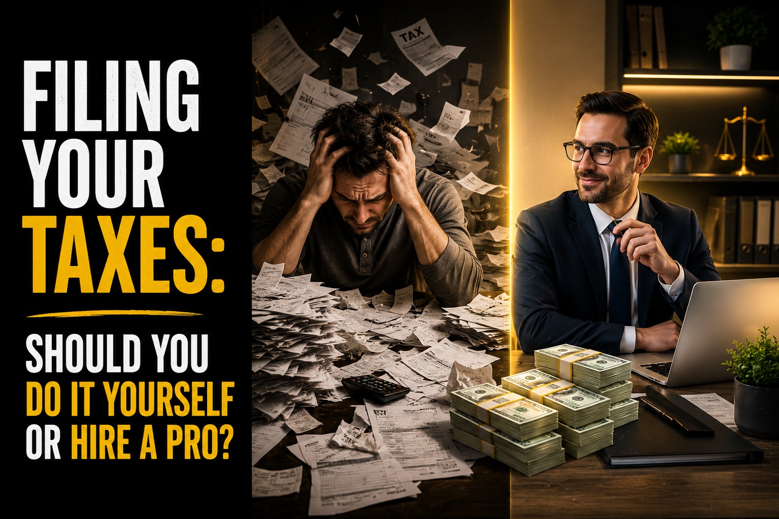 Filing Your Taxes: Should You Do It Yourself or Hire a Pro?