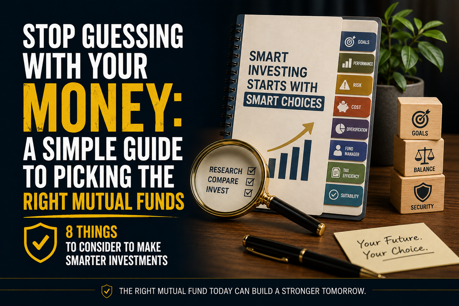 Stop Guessing With Your Money: A Simple Guide to Picking the Right Mutual Funds