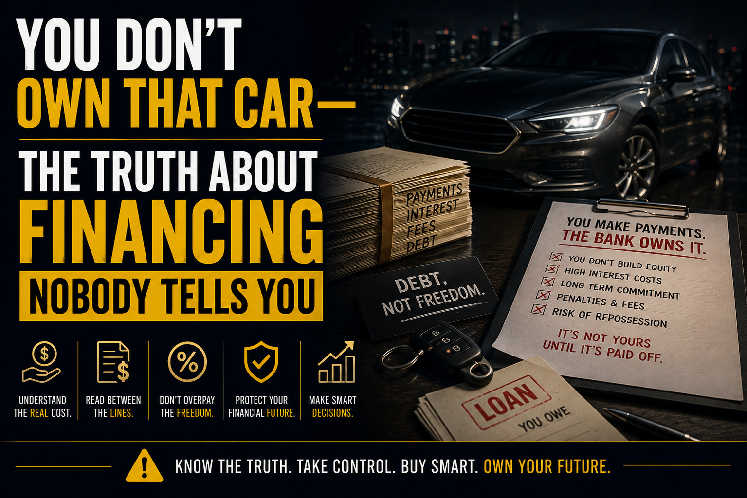You Don't Own That Car — The Truth About Financing Nobody Tells You