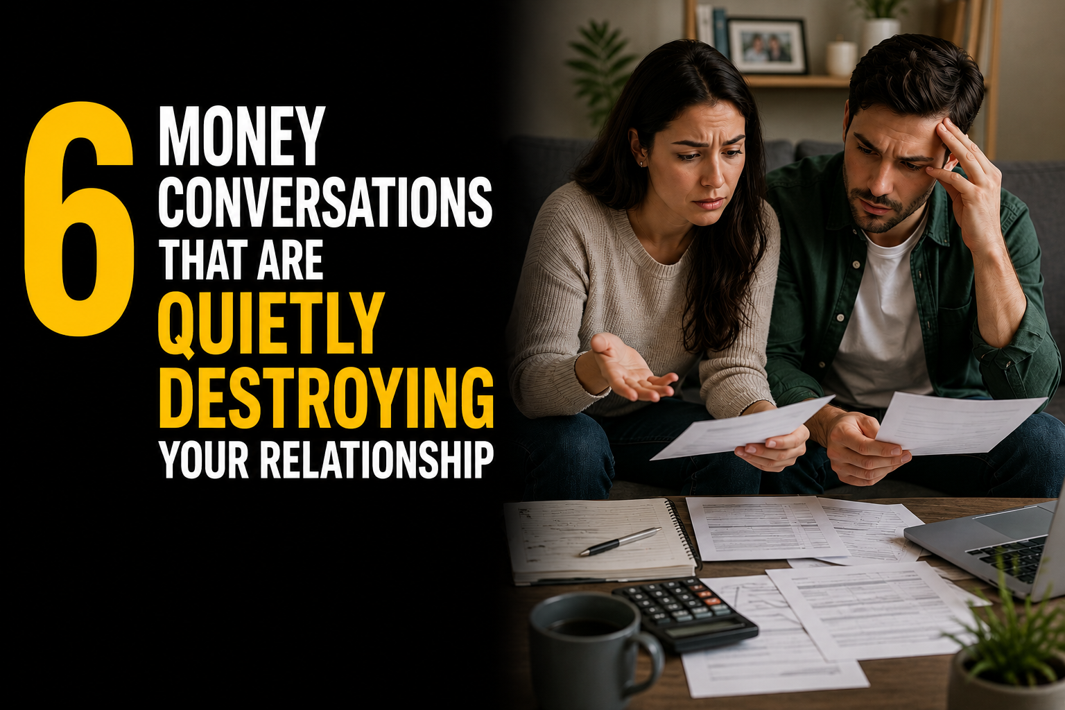 6 Money Conversations That Are Quietly Destroying Your Relationship
