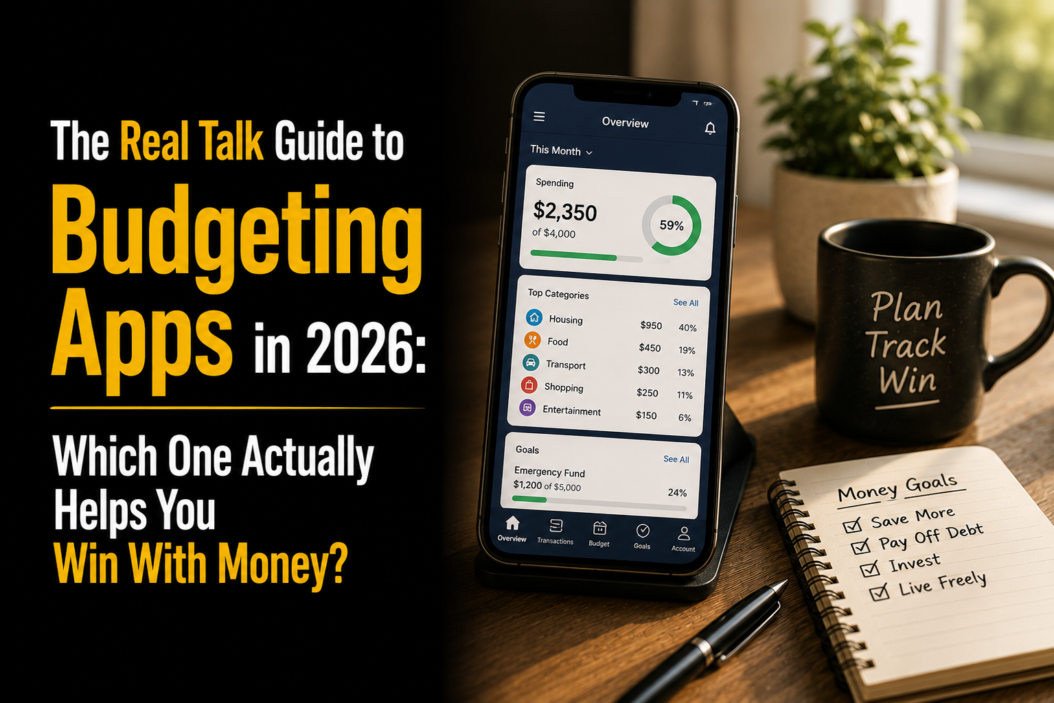 The Real Talk Guide to Budgeting Apps in 2026: Which One Actually Helps You Win With Money?