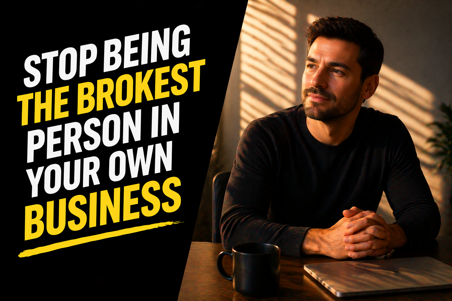 Stop Being the Brokest Person in Your Own Business (Here's How to Finally Pay Yourself Right)