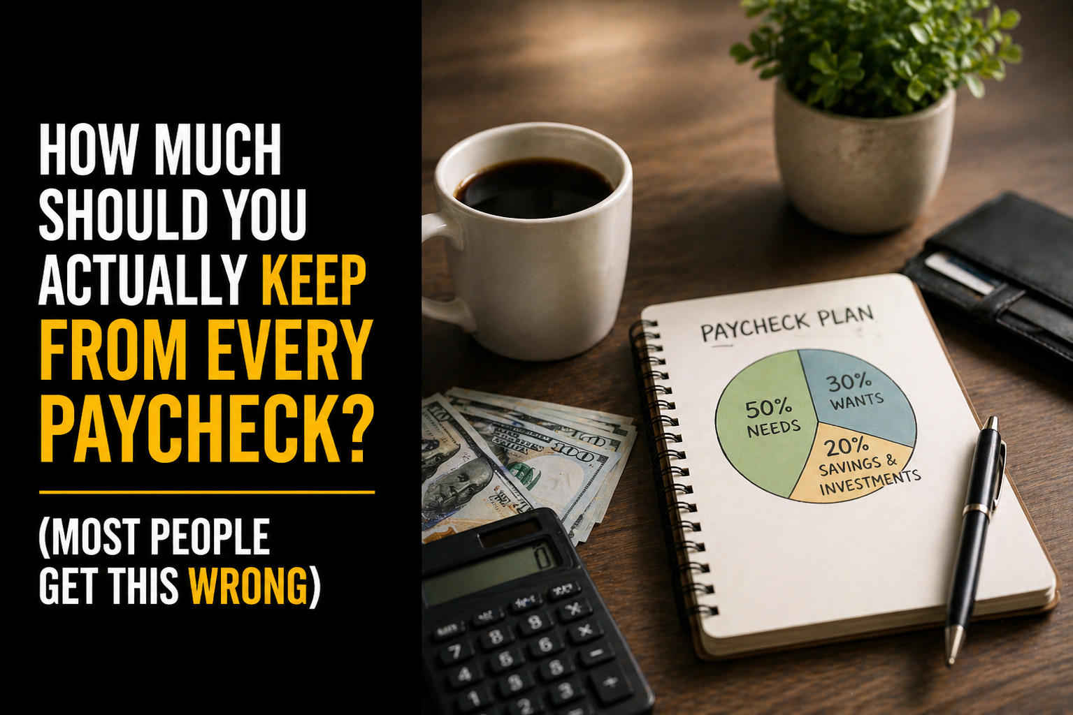 How Much Should You Actually Keep From Every Paycheck? (Most People Get This Wrong)