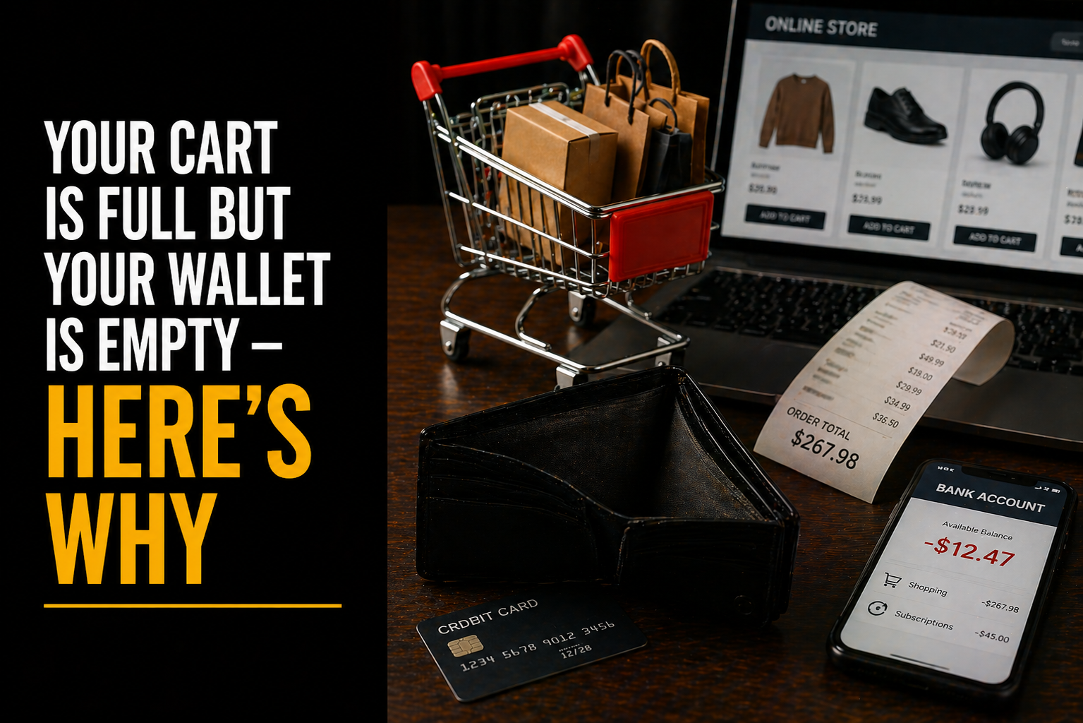 Your Cart Is Full But Your Wallet Is Empty — Here's Why