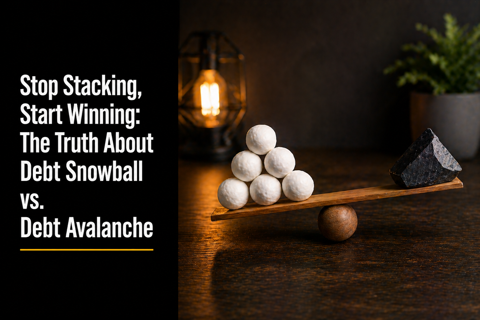 Stop Stacking, Start Winning: The Truth About Debt Snowball vs. Debt Avalanche