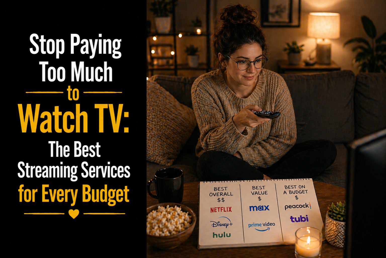 Stop Paying Too Much to Watch TV: The Best Streaming Services for Every Budget
