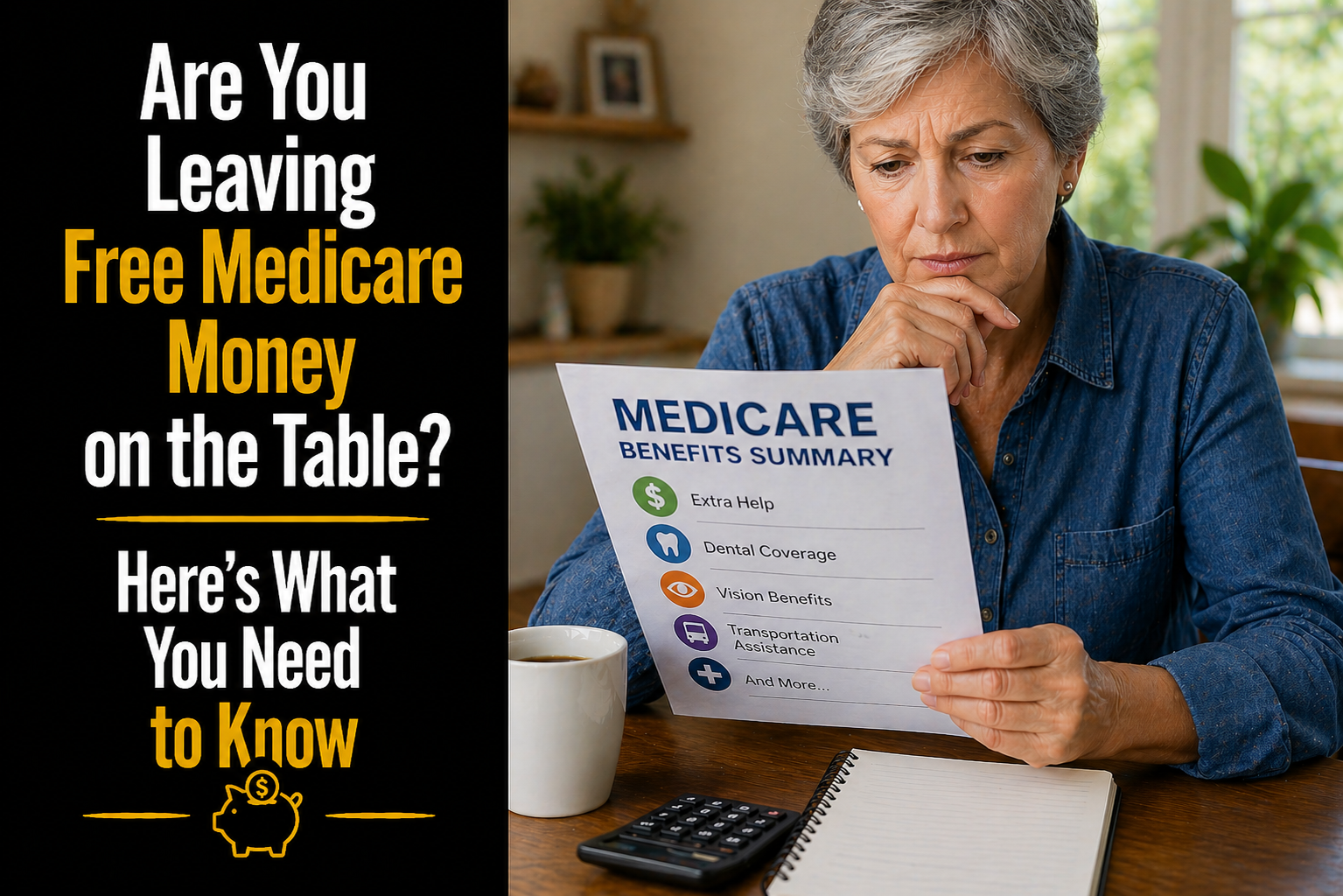 Are You Leaving Free Medicare Money on the Table? Here's What You Need to Know