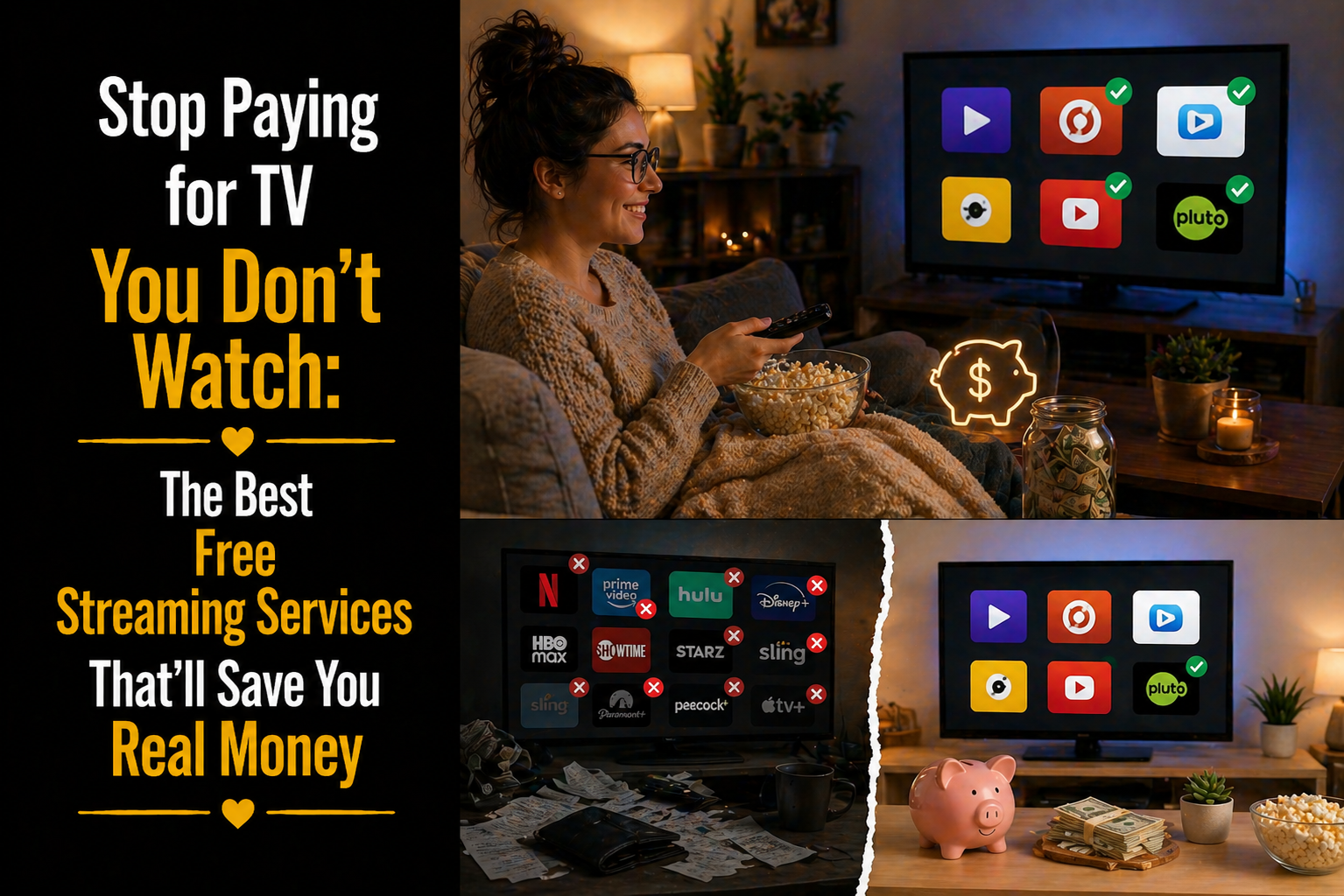 Stop Paying for TV You Don't Watch: The Best Free Streaming Services That'll Save You Real Money