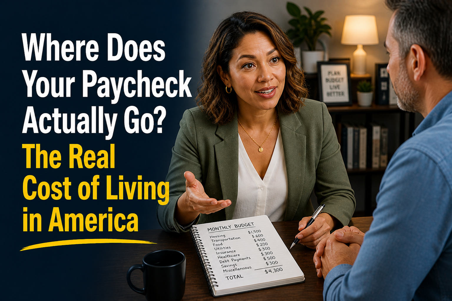 Where Does Your Paycheck Actually Go? The Real Cost of Living in America