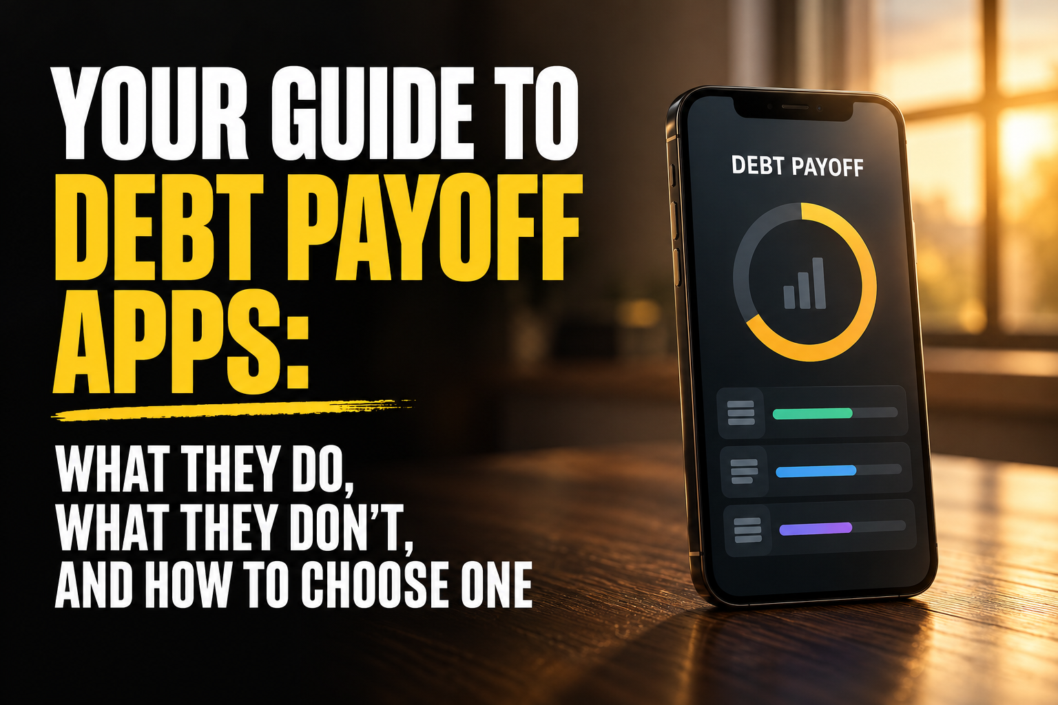 Your Guide to Debt Payoff Apps: What They Do, What They Don't, and How to Choose One