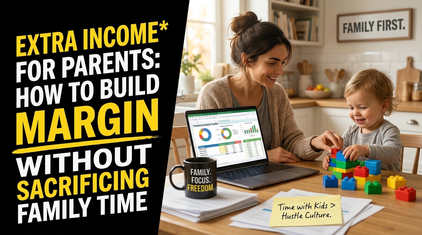 Extra Income for Parents: How to Build Margin Without Sacrificing Family Time