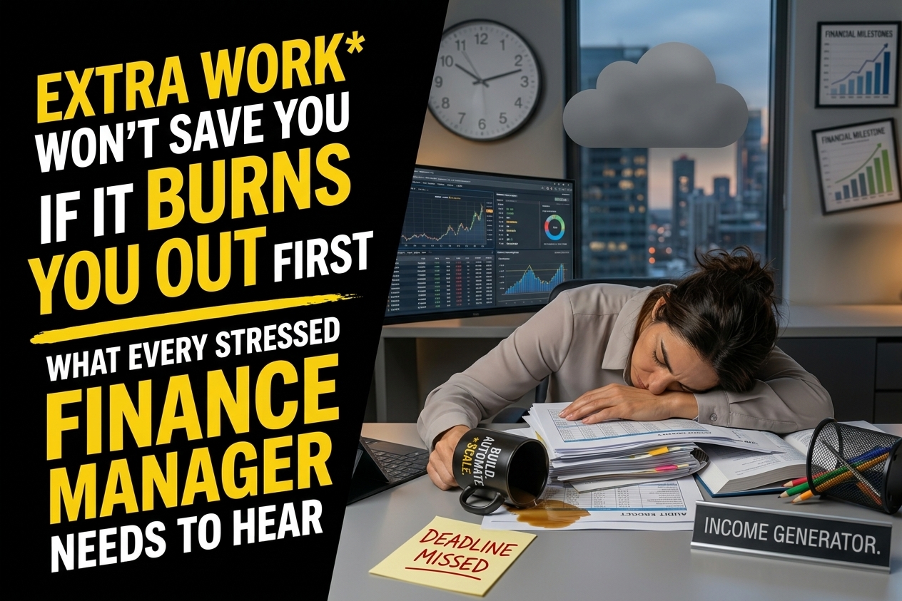 Extra Work Won't Save You If It Burns You Out First