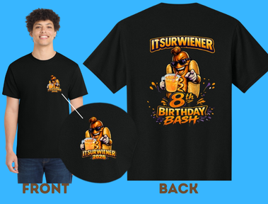 8 YEAR BIRTHDAY BASH SHIRT (2026)