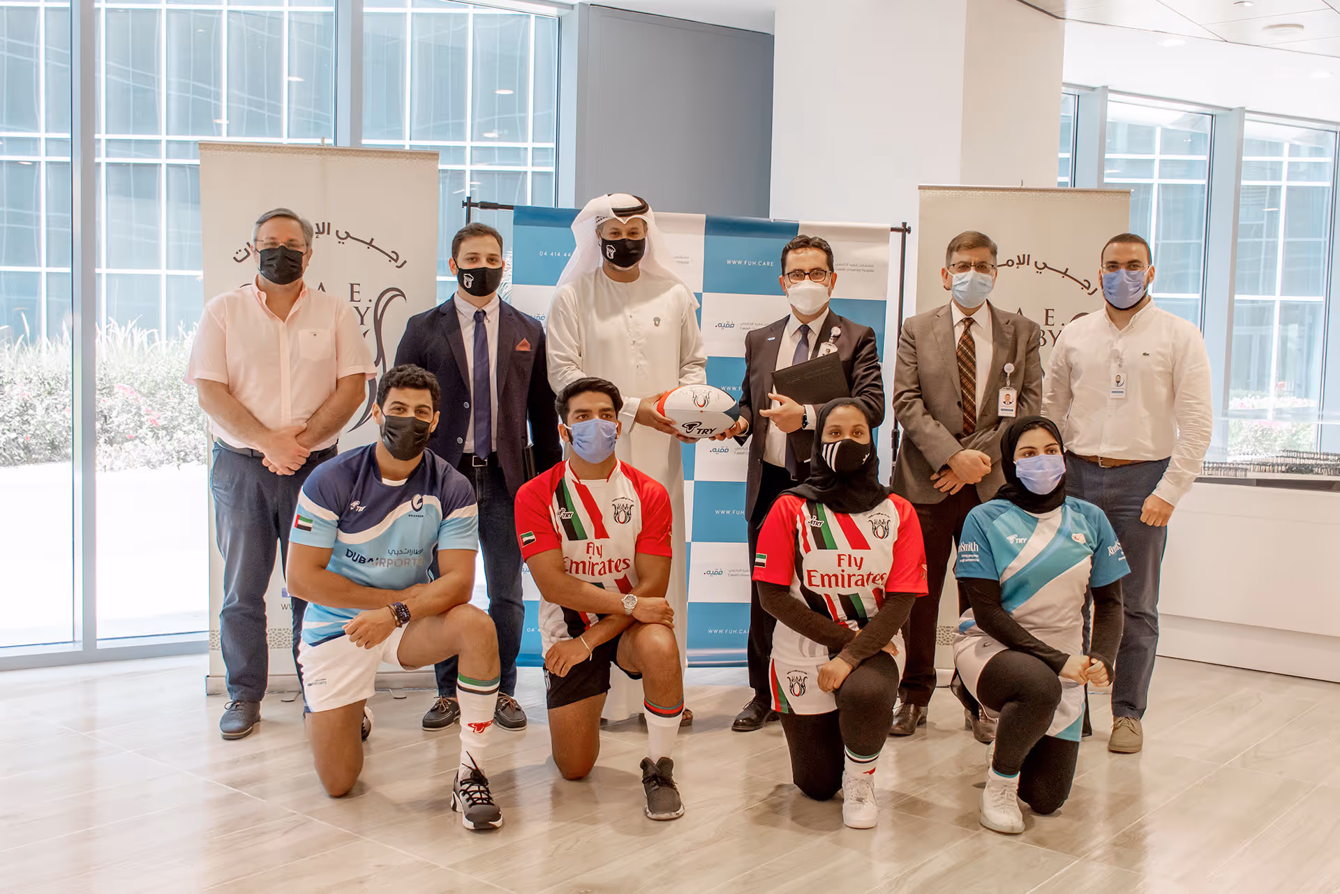 شراكة مع اتحاد الإمارات للرجبي