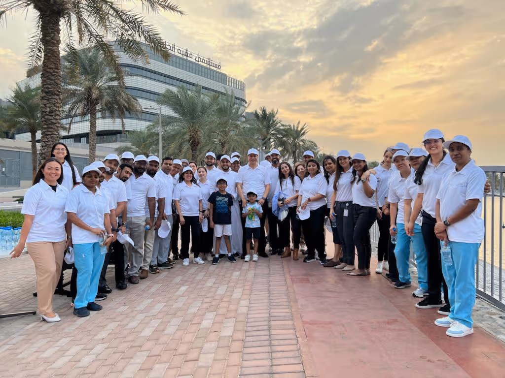 مسيرة توعوية بمرض السكري بالتعاون مع واحة دبي للسيليكون