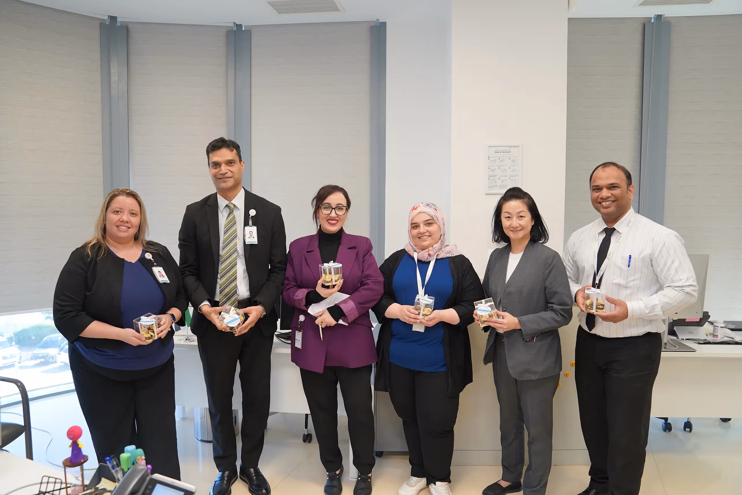 Our leaders extend their heartfelt thanks to the entire Fakeeh University Hospital family—from our dedicated doctors and nurses to our support staff and administrators