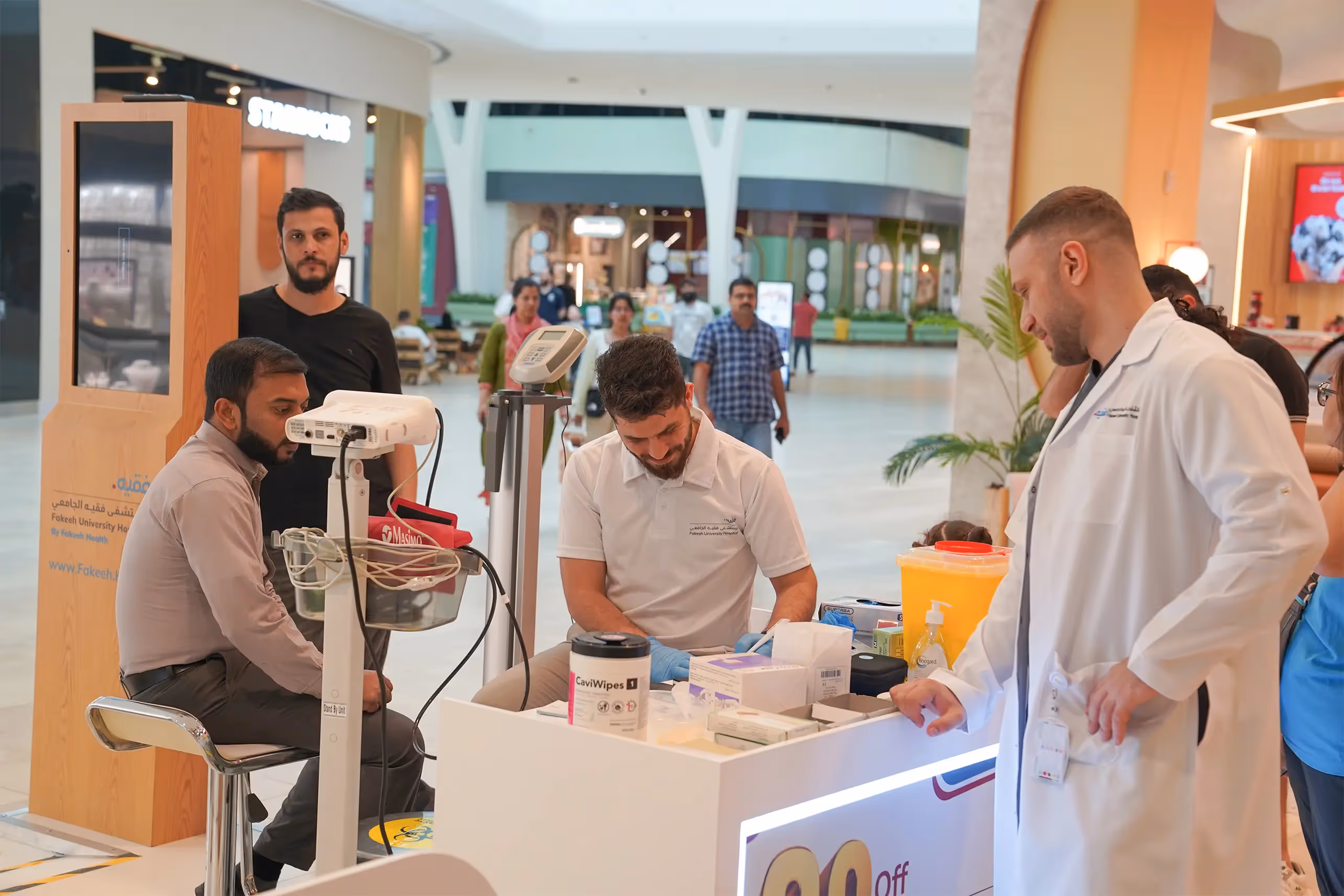  حملة فحوصات طبية مجانية في مول سيليكون سنترال – واحة دبي للسيليكون