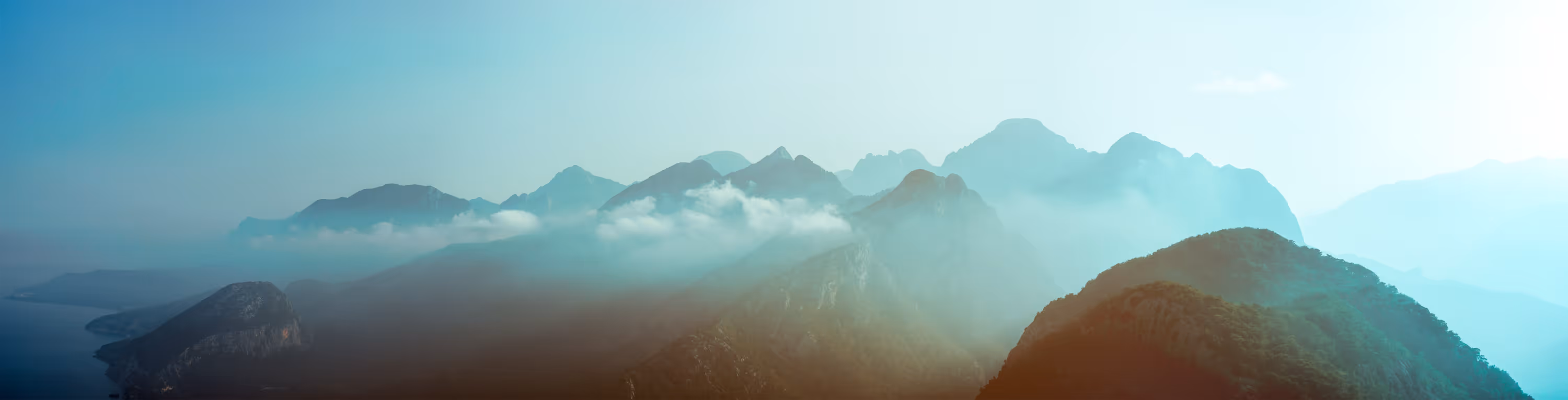 Berge, Stimmungsbild für die Energiearbeit