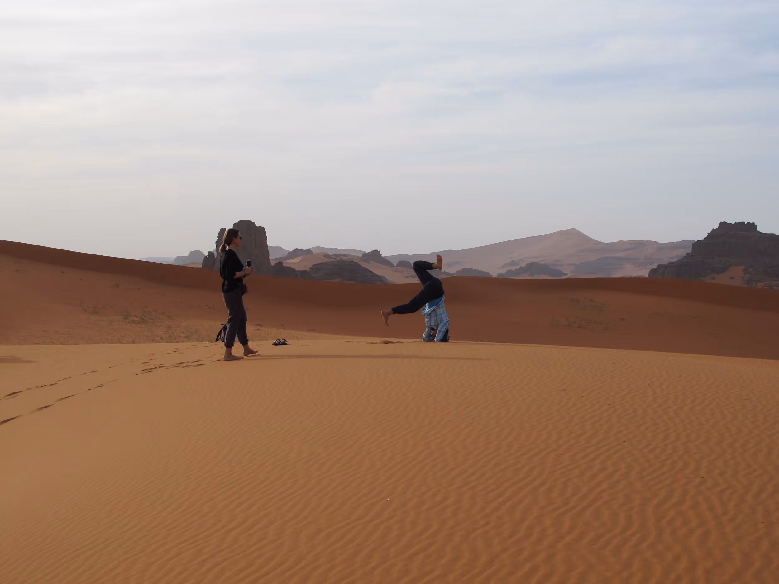 Energiearbeit und Yoga in der Sahara Bilder von der Reise