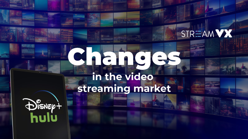Changes in the video streaming market: a joint app for Disney+ and Hulu.