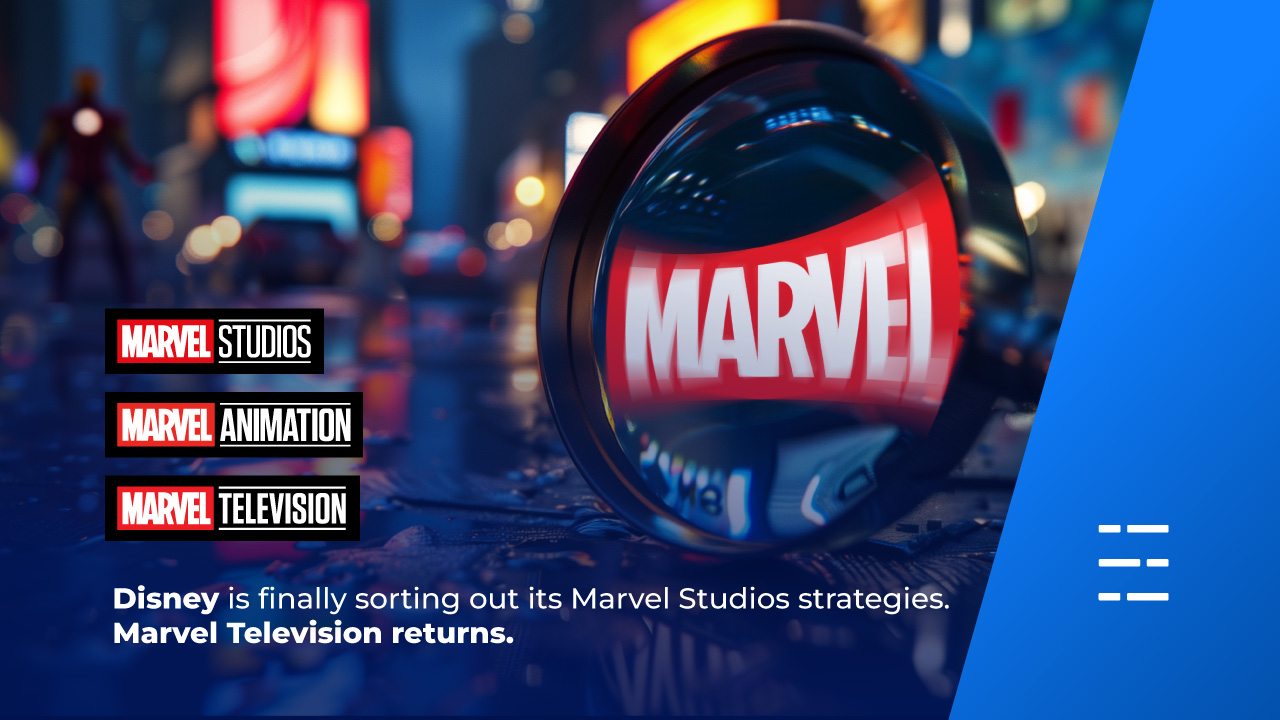 Disney is finally sorting out its Marvel Studios strategies. Marvel Television returns. 