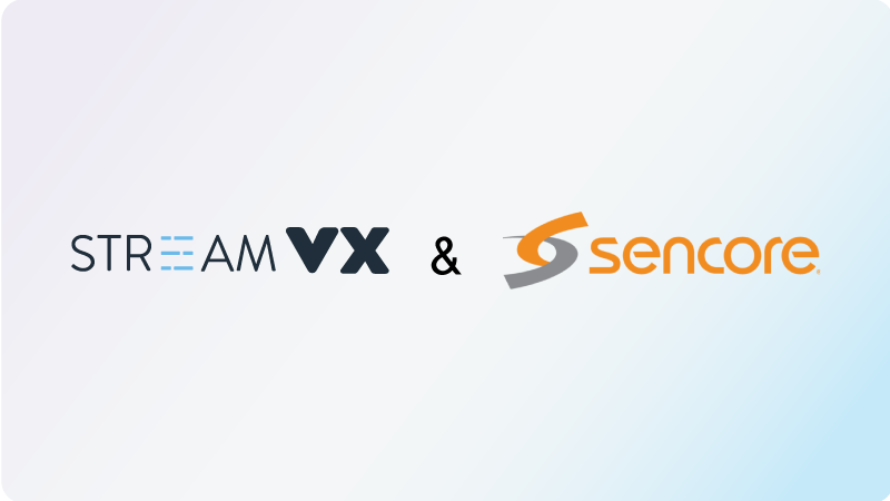 StreamVX Announces Strategic Partnership with Sencore Ahead of IBC 2024.