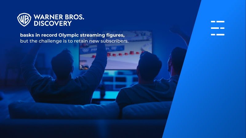 Warner Bros. Discovery basks in record Olympic streaming figures, but the challenge is to retain new subscribers.