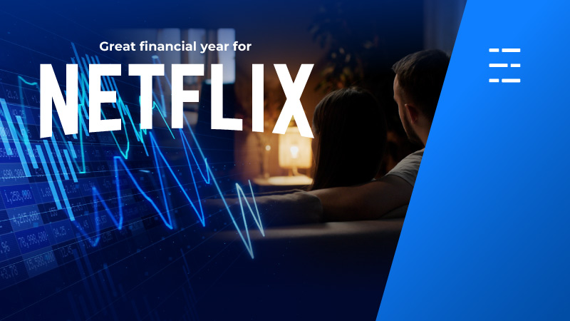 Great financial year for Netflix.