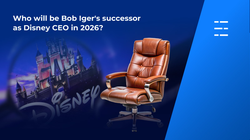 Who will be Bob Iger's successor as Disney CEO in 2026?