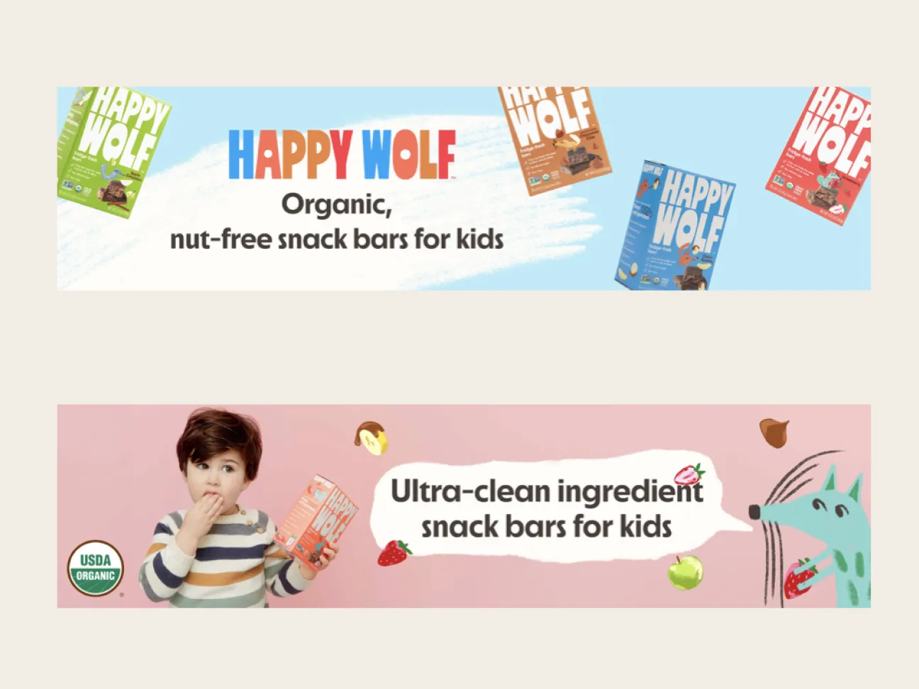 Instacart display ad design