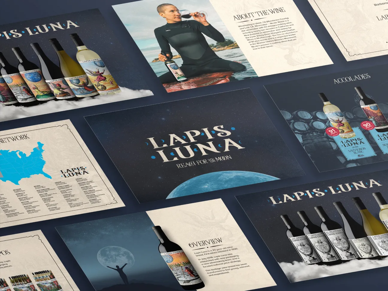 style guide for wine brand