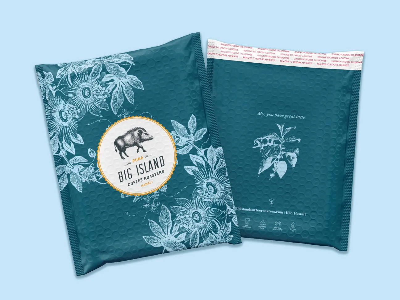 mailers design and print for dtc coffee brand