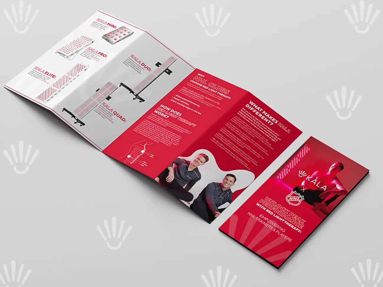 brochure printing and design for CPG and DTC