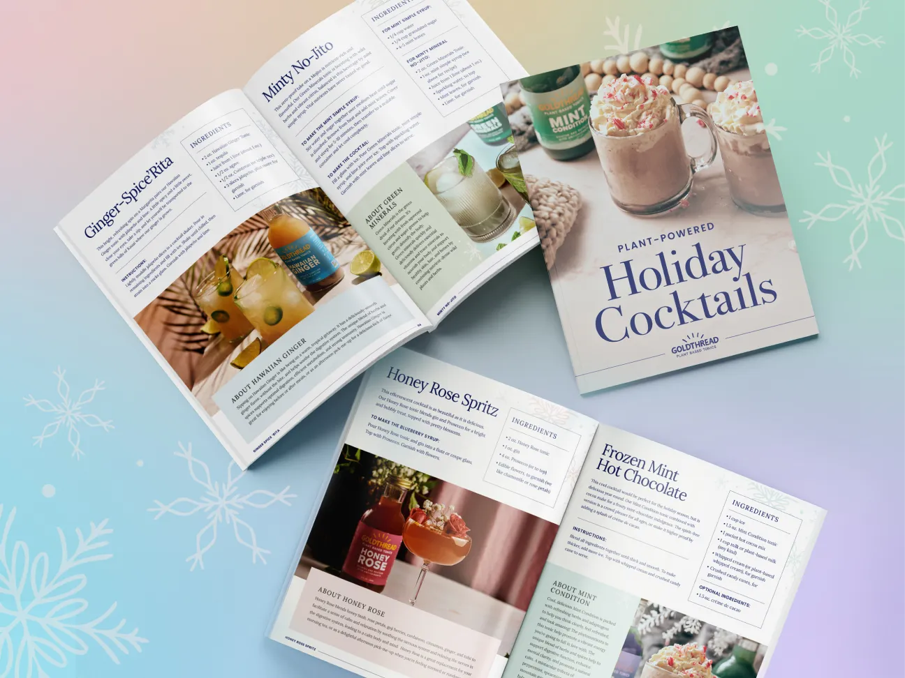 holiday guide booklet design