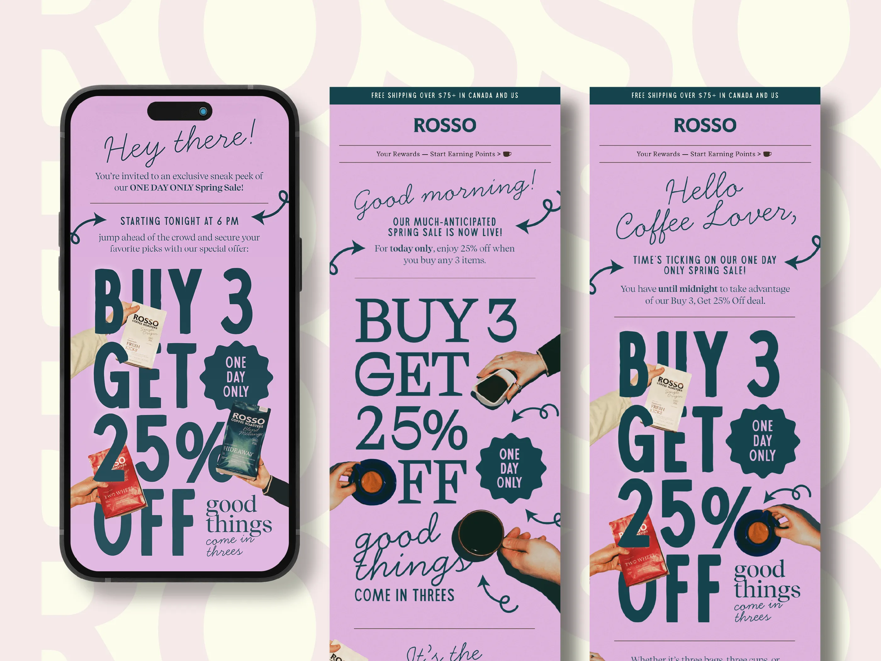 email design klayvio creative for coffee brand