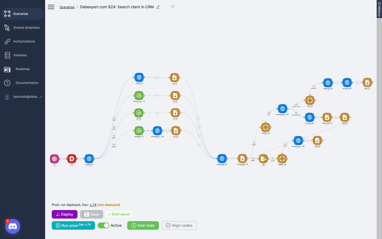 Latenode ready template example