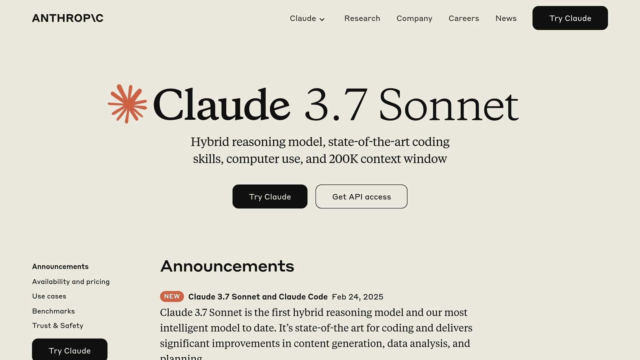Claude 3.7 Sonnet