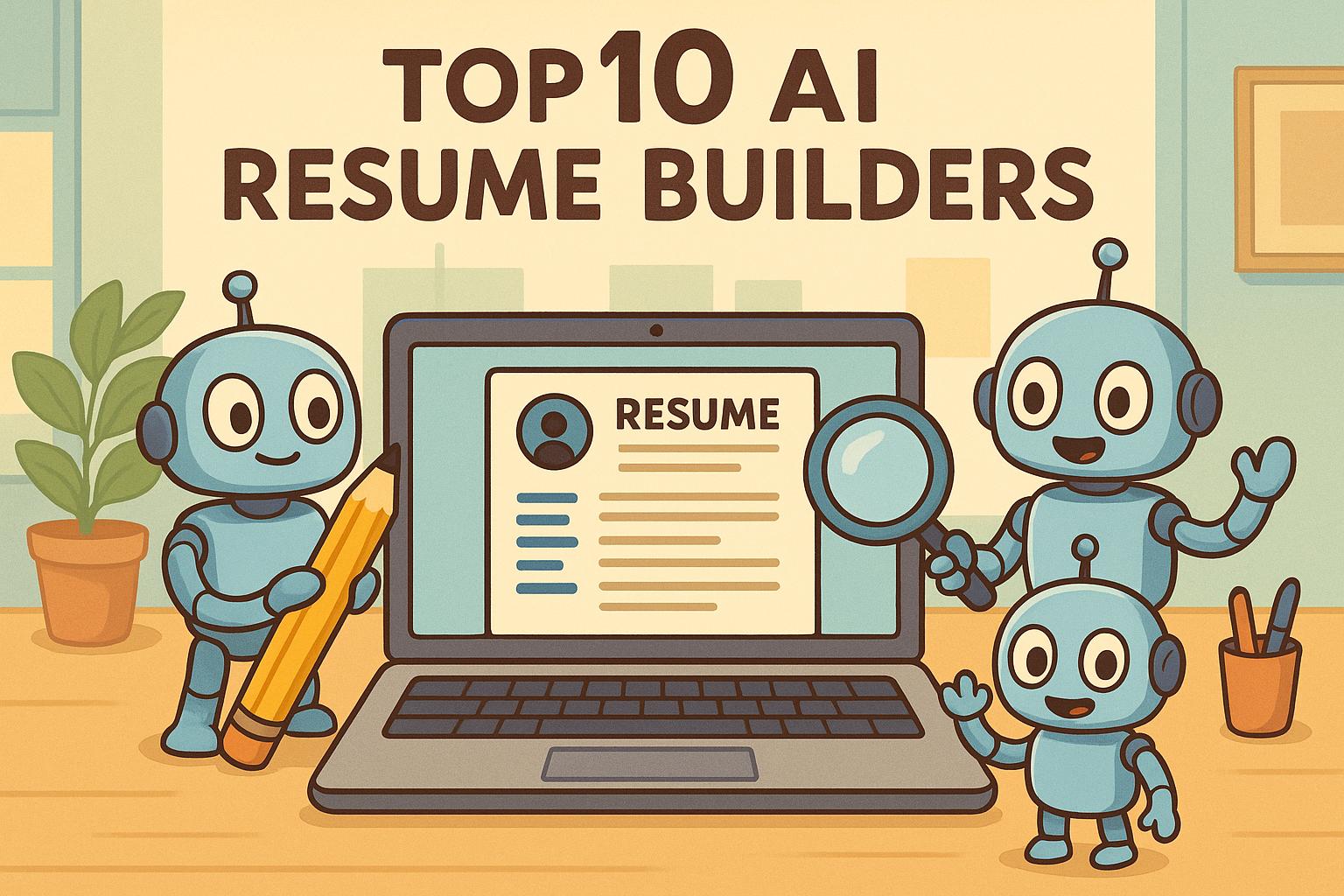 Top 10 AI Resume Builders