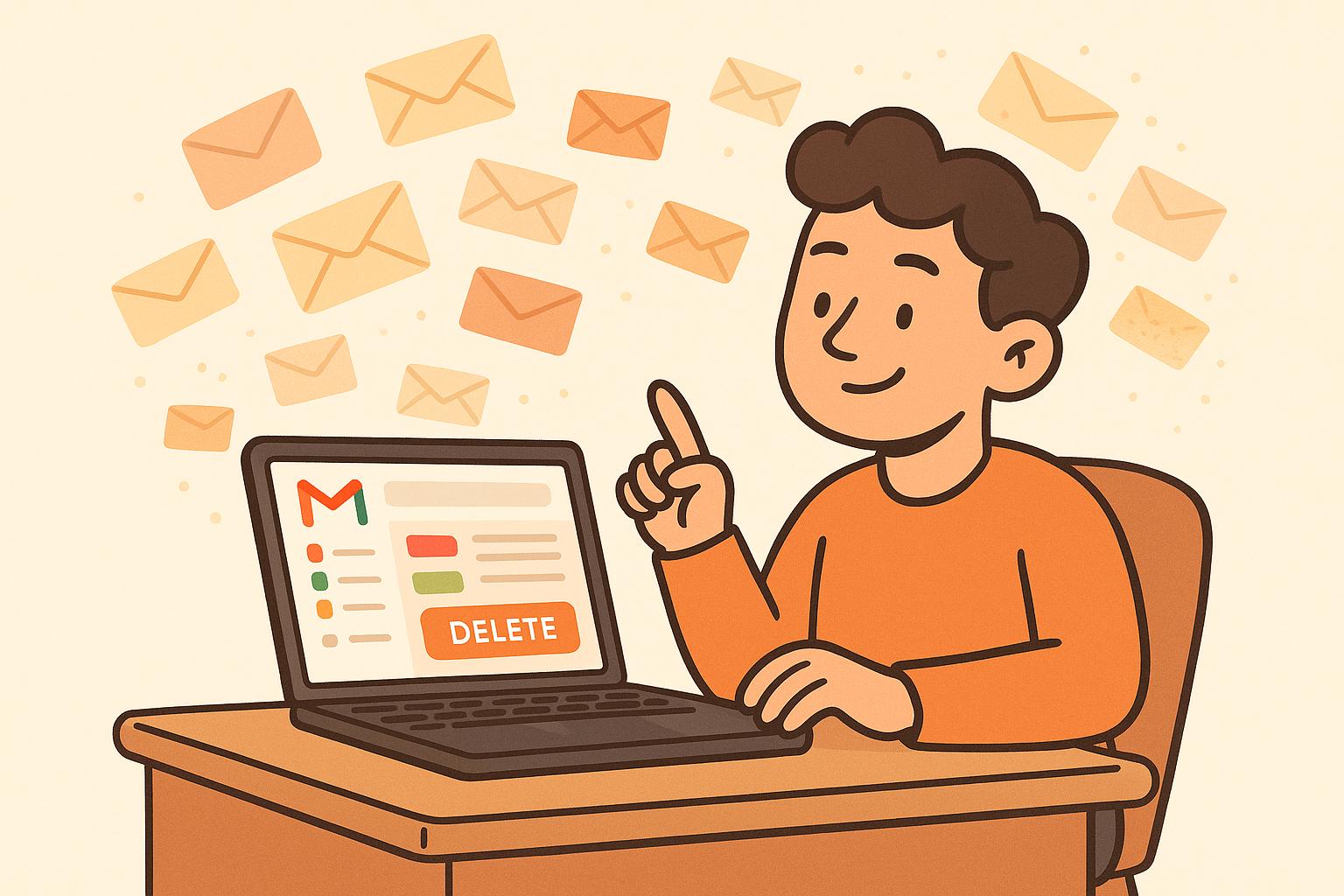 How to Mass Delete Emails in Gmail?