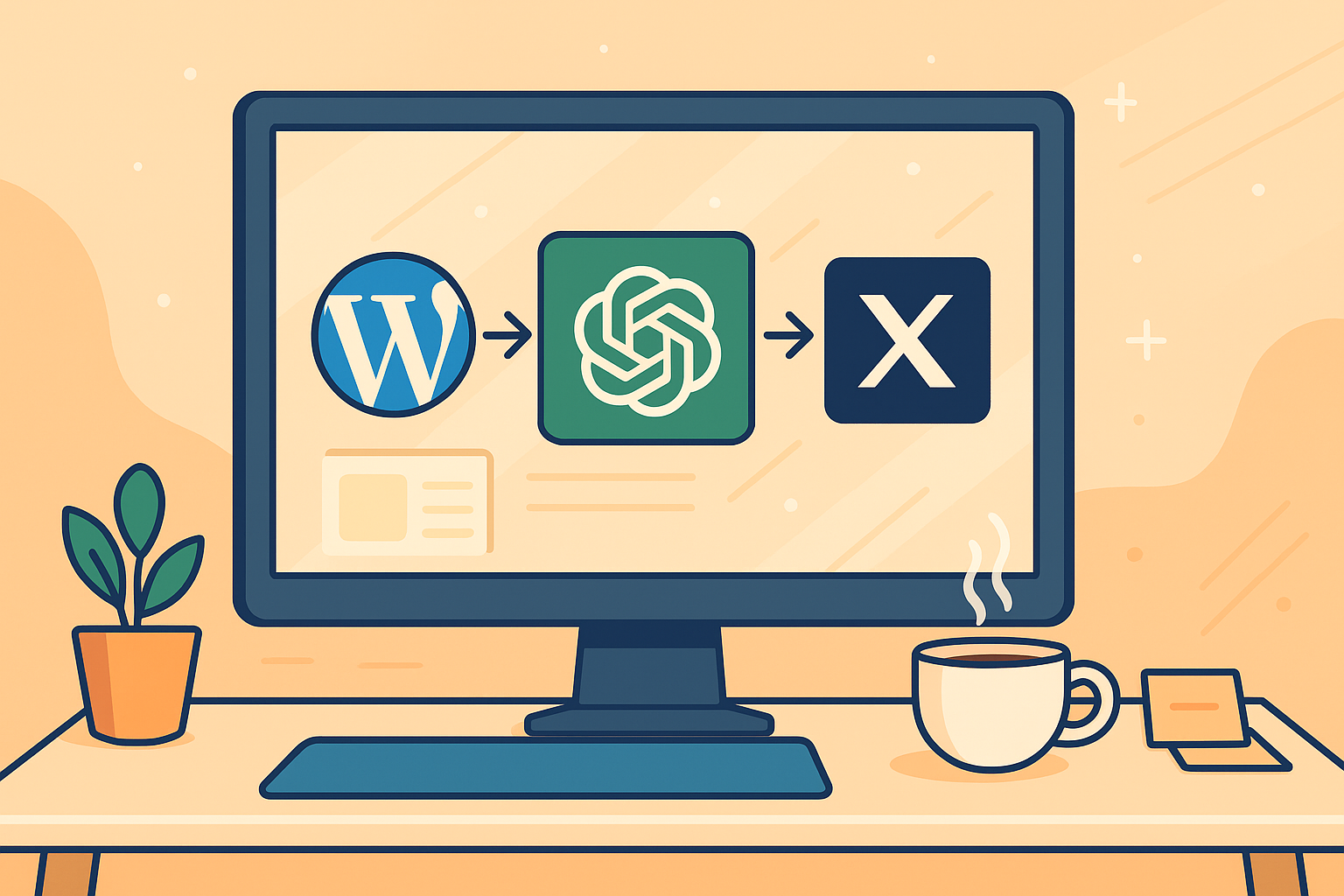 Tweet About New WordPress Blogs Automatically with ChatGPT and Latenode