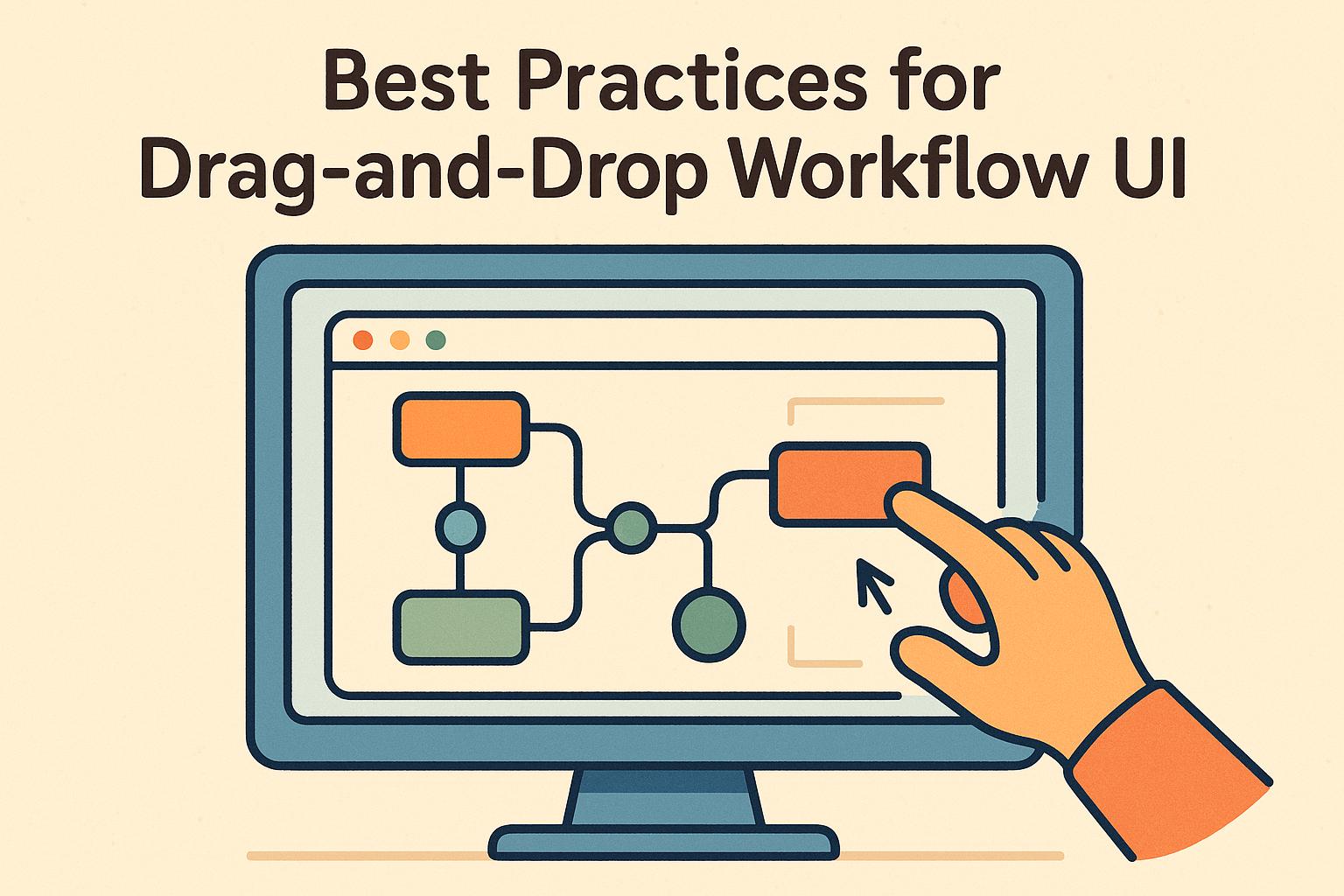 Best Practices for Drag-and-Drop Workflow UI