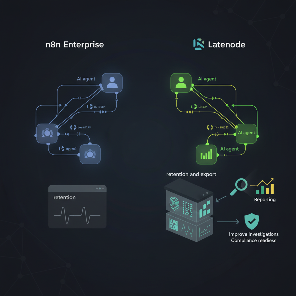 Compare enterprise audit logging capabilities for AI workflows. See how Latenode's per-action provenance provides superior traceability and compliance over traditional platforms.