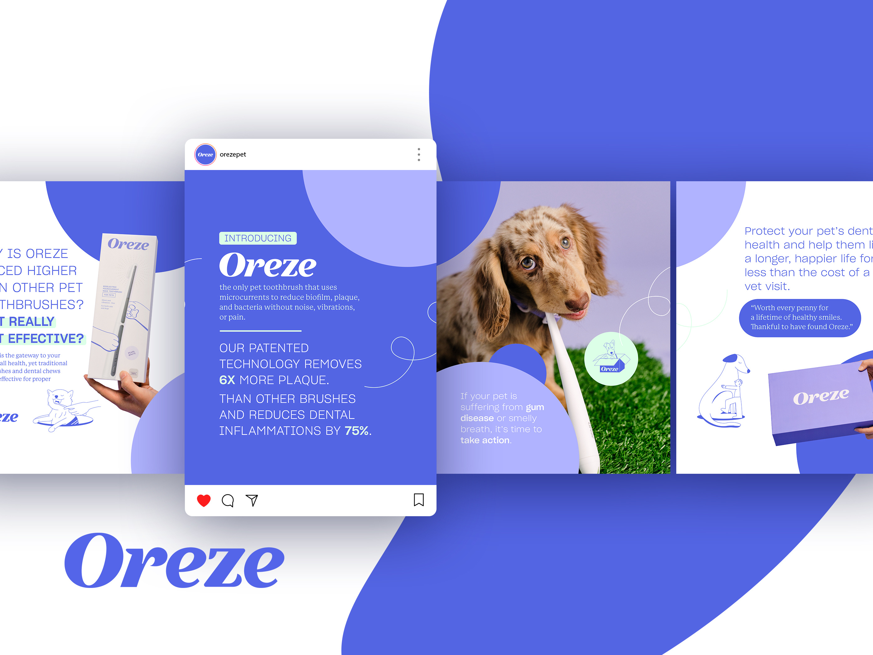Pet Dental Care Social Media Design
