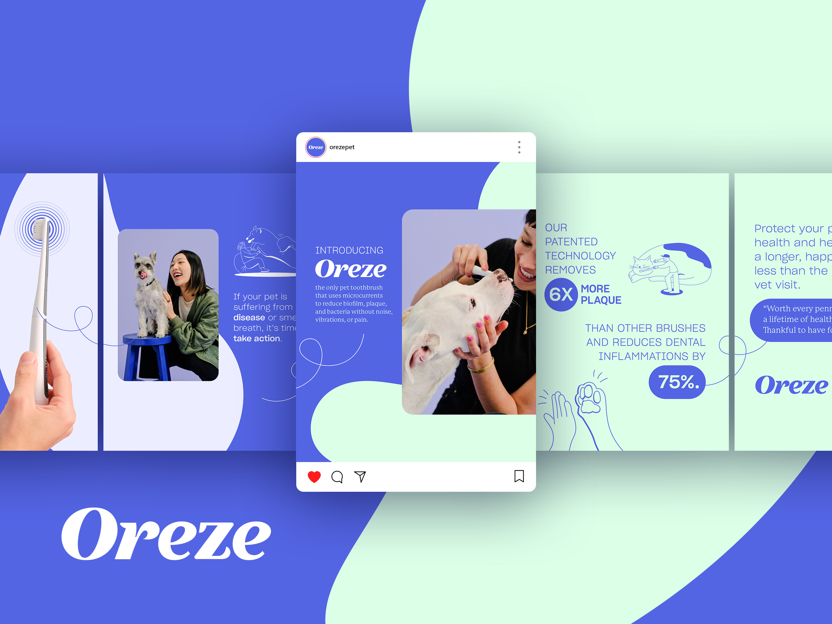 Ad Design for Pet Care Brand