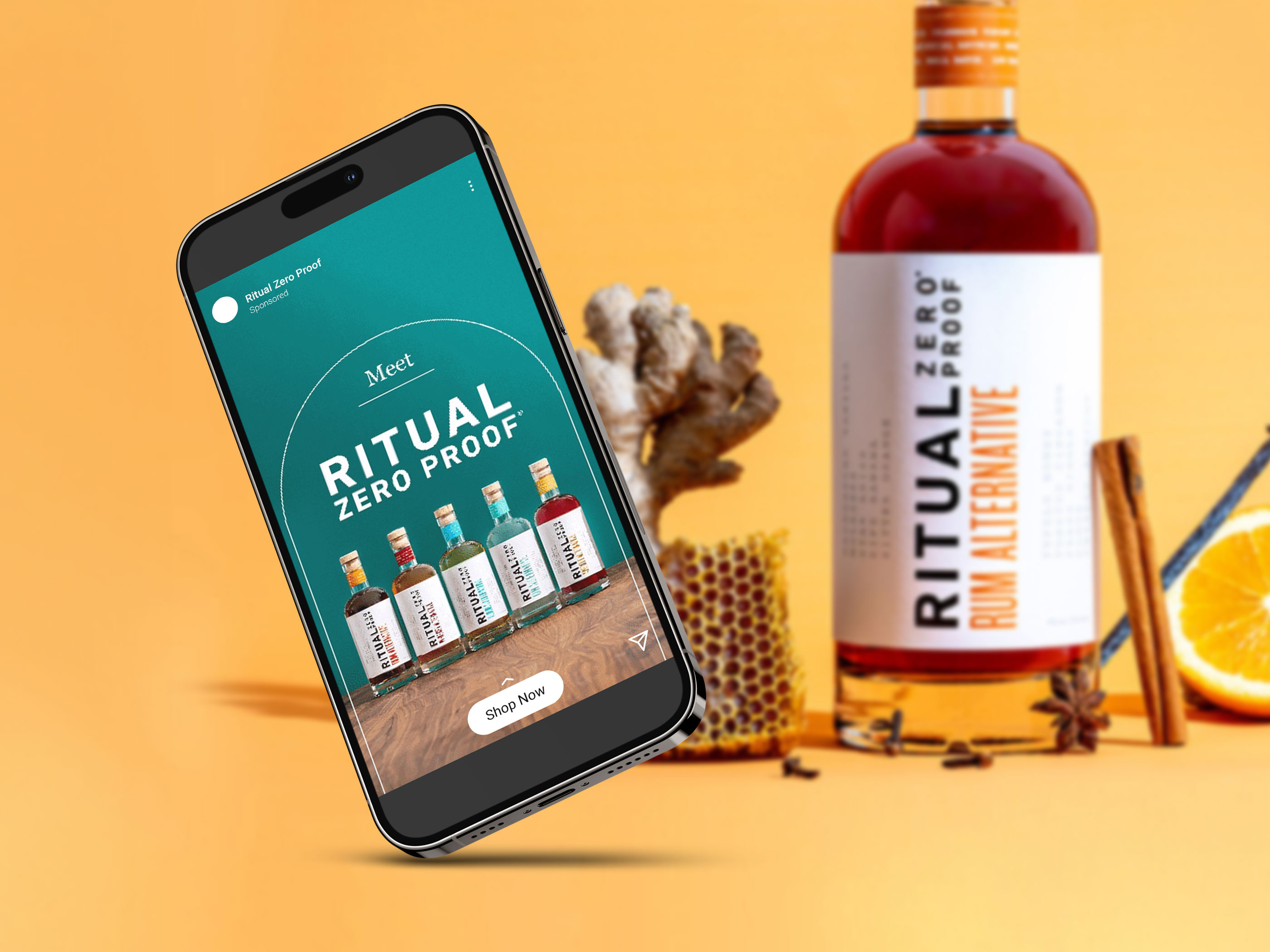 Zero Proof Beverage Ad