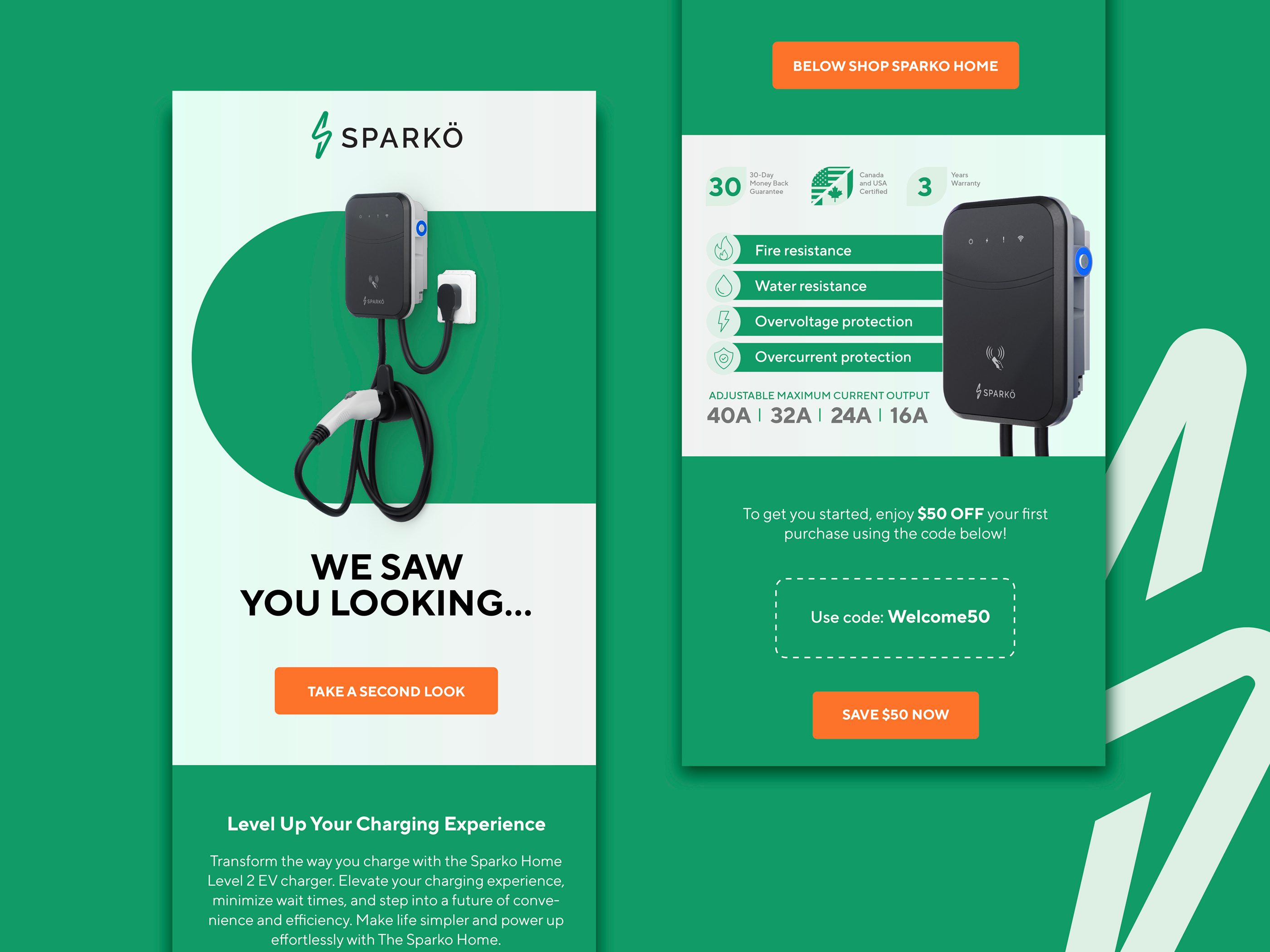 Charging Station Newsletter Design