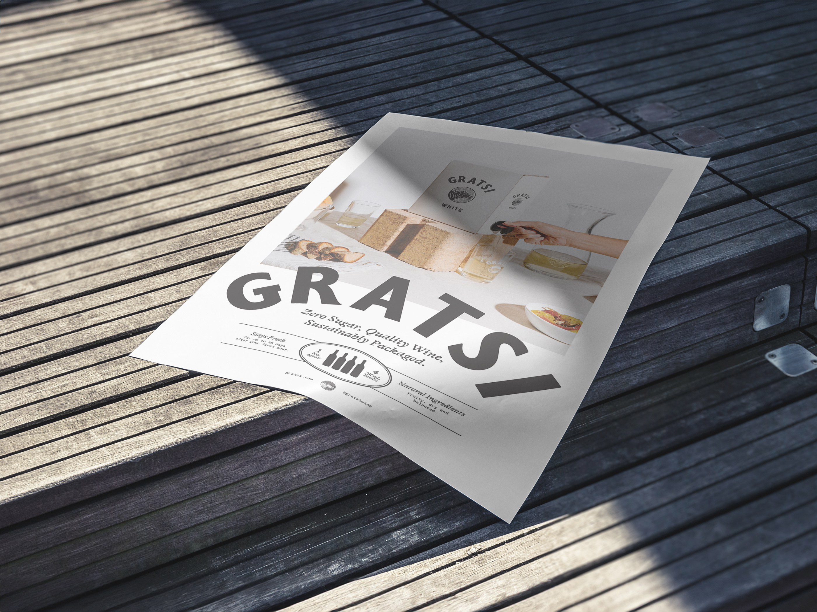 Wine Brand Flyer Design