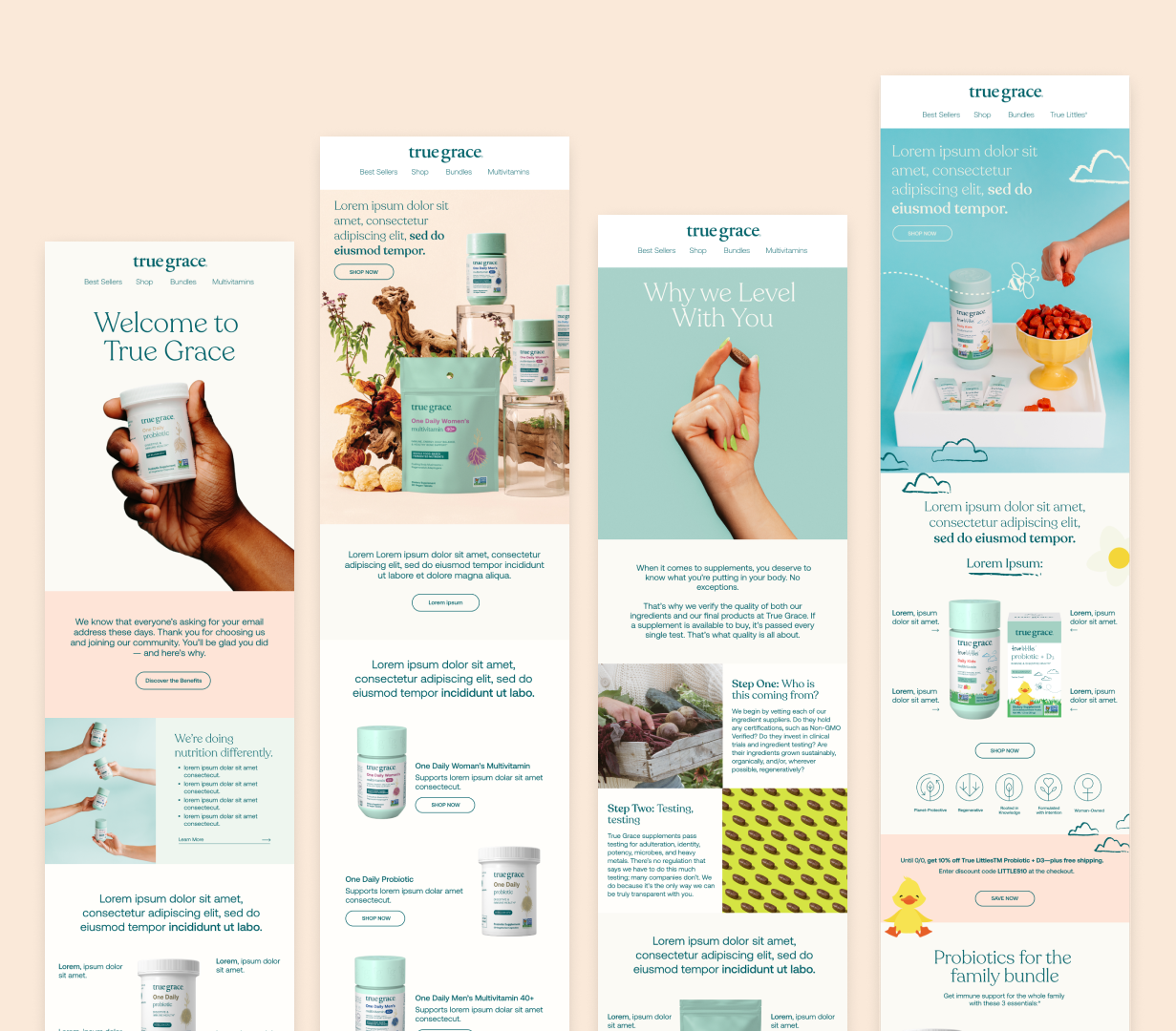 Nutrition Newsletter Design